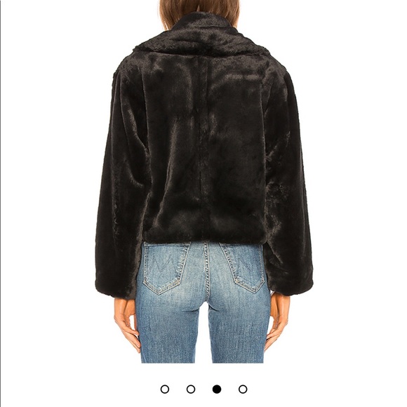 Vince Plush Faux Fur Coat - Picture 3 of 6